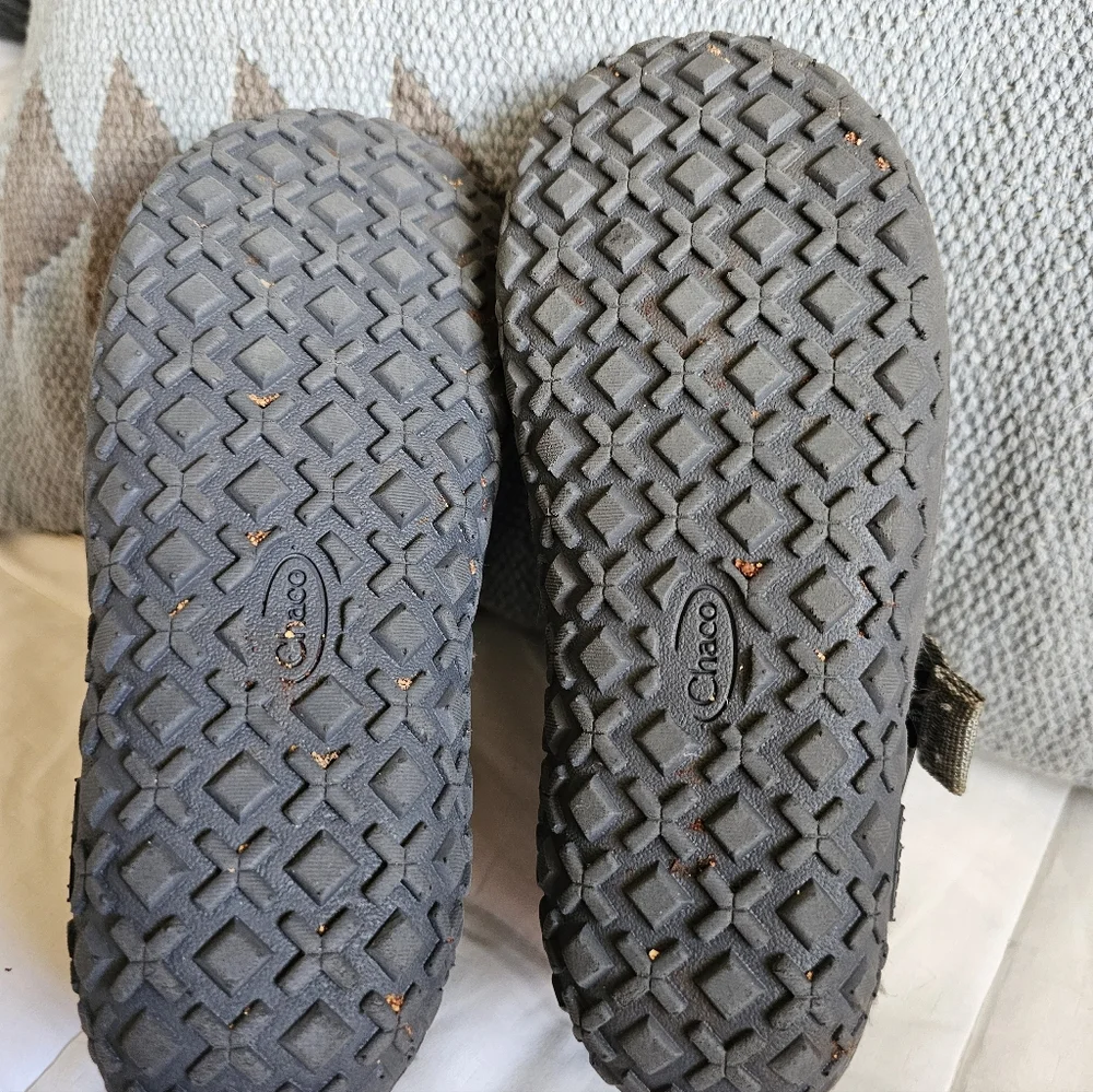 Chacos Ramble Fluff bootie. Shearling Cozy Gray Kids Sz 1. Unisex - Picture 8 of 11